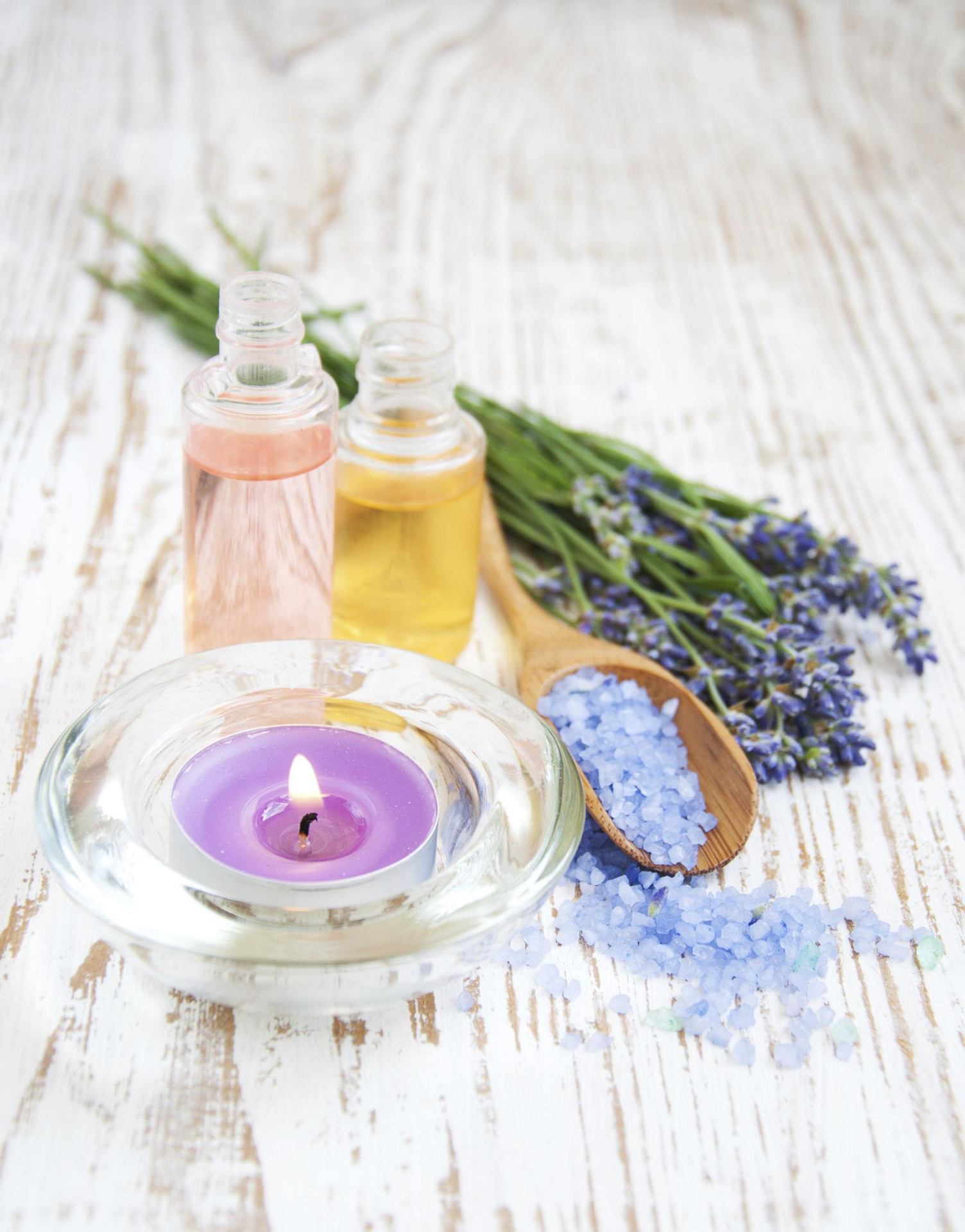 Aceites esenciales y lavanda