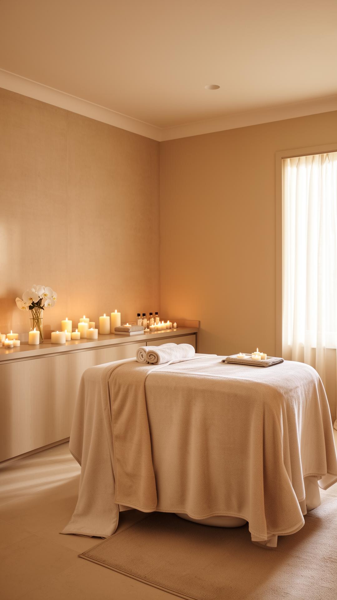 Cabina de tratamientos en spa premium